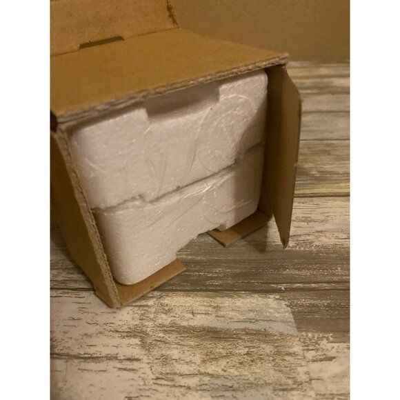 Kirkland Porcelain Bear Bell Ornament w/ Dangling Legs in Box Vintage 2000s - Picture 2 of 12